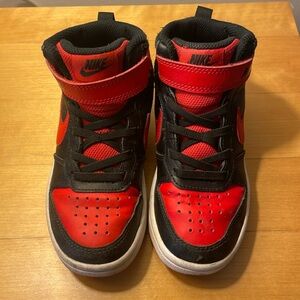 Nike midtop sneakers. Boys 11C.